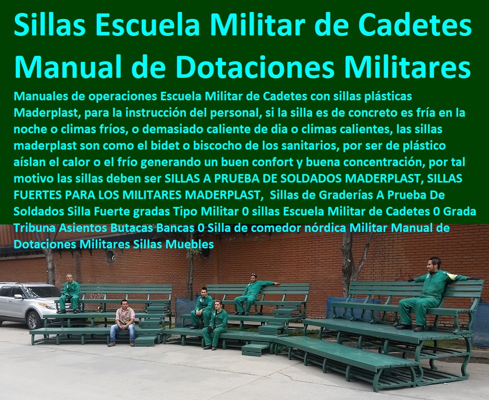 Sillas de Graderías A Prueba De Soldados Silla Fuerte gradas Tipo Militar 0 sillas Escuela Militar de Cadetes 0 Grada Tribuna Asientos Butacas Bancas 0 Silla de comedor nórdica Militar Manual de Dotaciones Militares Sillas Sillas de Graderías A Prueba De Soldados Silla Fuerte gradas Tipo Militar 0 sillas Escuela Militar de Cadetes 0 Grada Tribuna Asientos Butacas Bancas 0 Silla de comedor nórdica Militar Manual de Dotaciones Militares Sillas